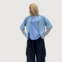 cardigan con manica 3/4 sally